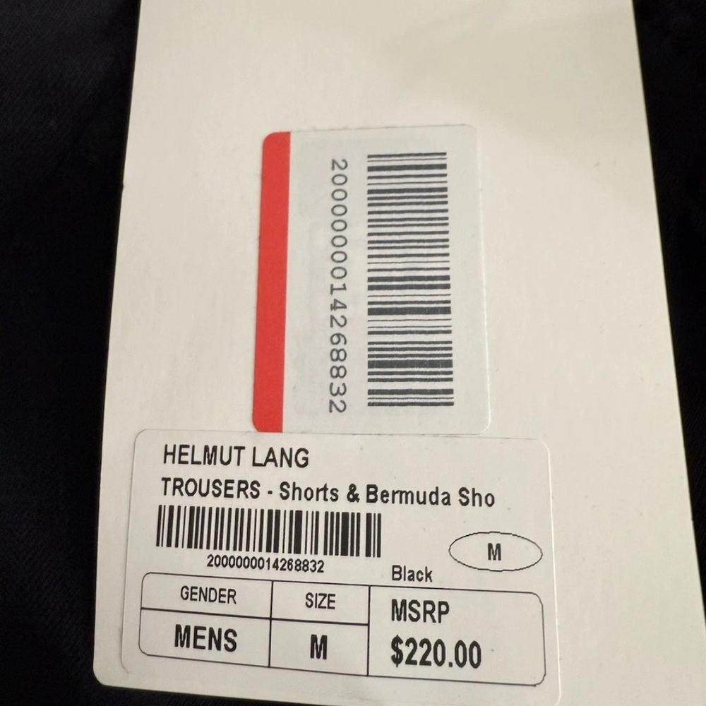 NWT $220 HELMUT LANG SHORTS & BERMUDA SHORTS Size M - Picture 4 of 10